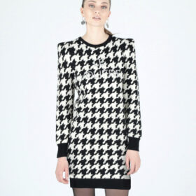 LE VOLIERE VESTITO IN MAGLIERIA PIED OU PULE