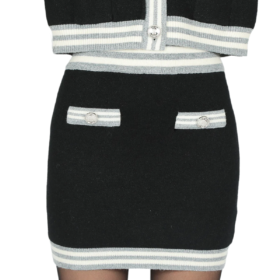 LE VOLIERE GONNA DETTAGLI ARGENTO