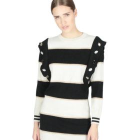 LE VOLIERE ABITO A RIGHE