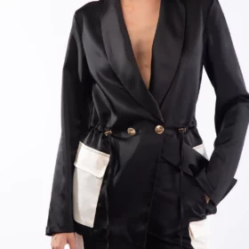 LE VOLIERE BLAZER SATIN