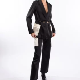 LE VOLIERE PANTALONE SATIN