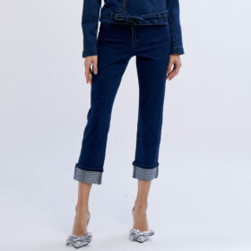 JEANS CON STRASS