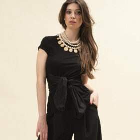 KORALLINE T-SHIRT FIOCCO