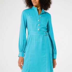 ABITO CHEMISIER IN TENCEL