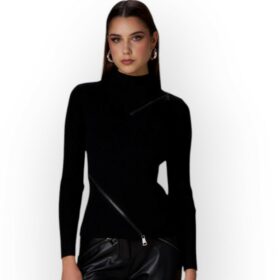 MAGLIA CON ZIP APRIBILI