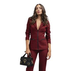 GIACCA CON ZIP DAVANTI