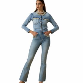 NO SECRETS JEANS CON PERLE