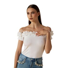 NO SECRETS T-SHIRT CON ROSELLINE