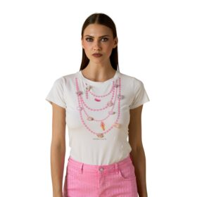 NO SECRETS T-SHIRT CON BOTTONI
